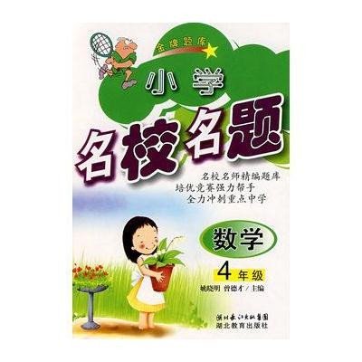 《小学生名校名题数学4年级》