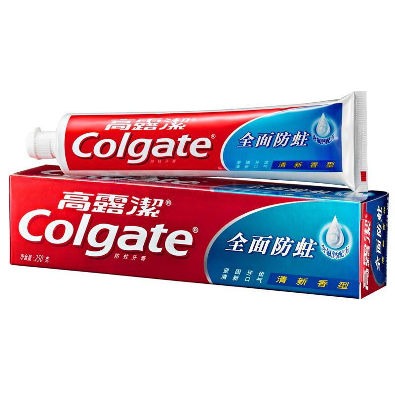 高露洁全面防蛀牙膏(清新)250g