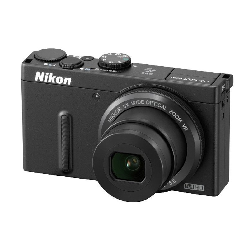 尼康数码相机 P330（黑）+8G卡+包