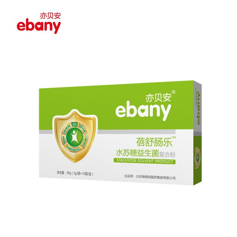 亦贝安(ebany)蓓舒肠乐水苏糖益生菌复合粉50克（5克×10袋）