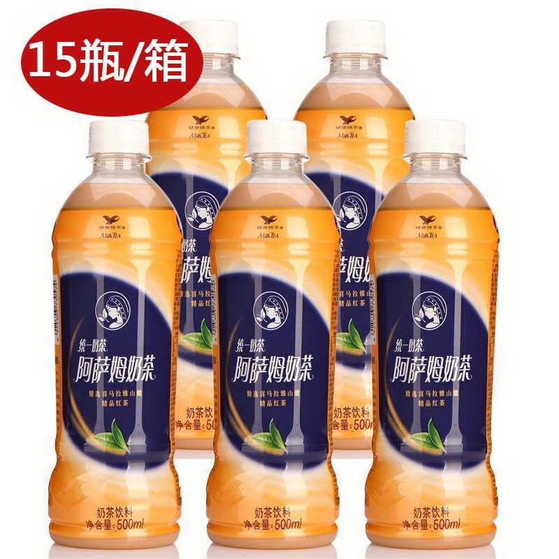 统一阿萨姆奶茶饮料500ml*15