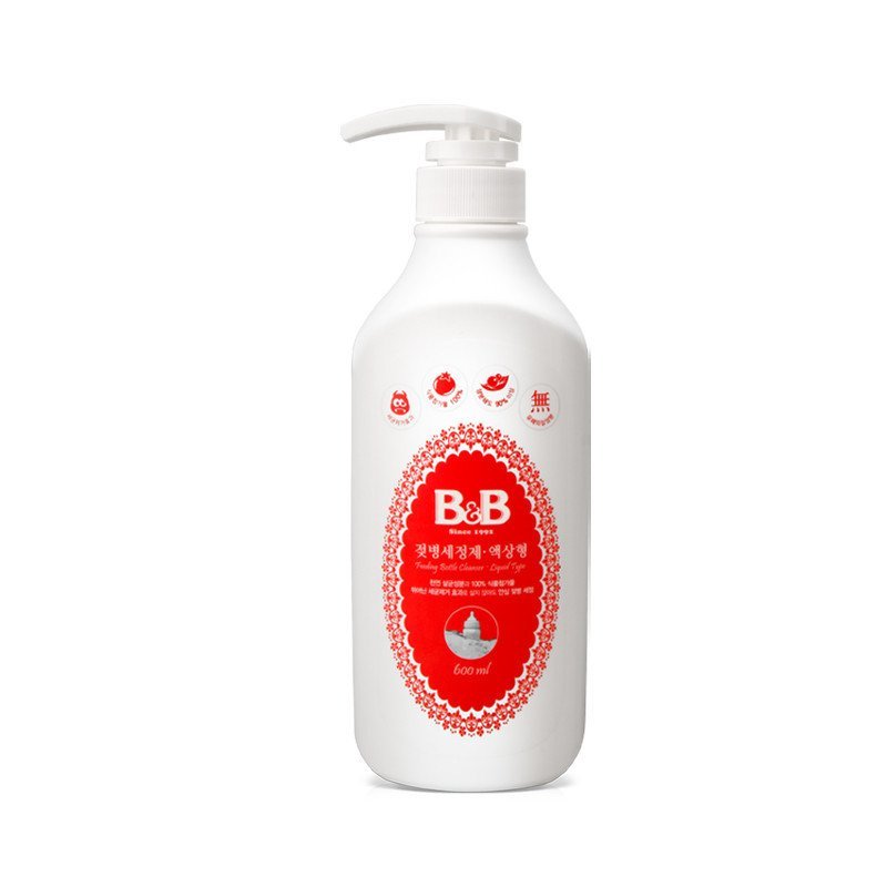 保宁（B&B）奶瓶清洁剂（液体型-瓶装）600ml 宝宝奶瓶洗
