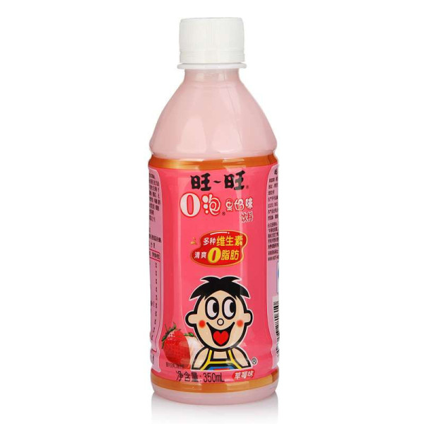 【旺旺(Wantwant)】旺旺 O泡果奶饮料 草莓味