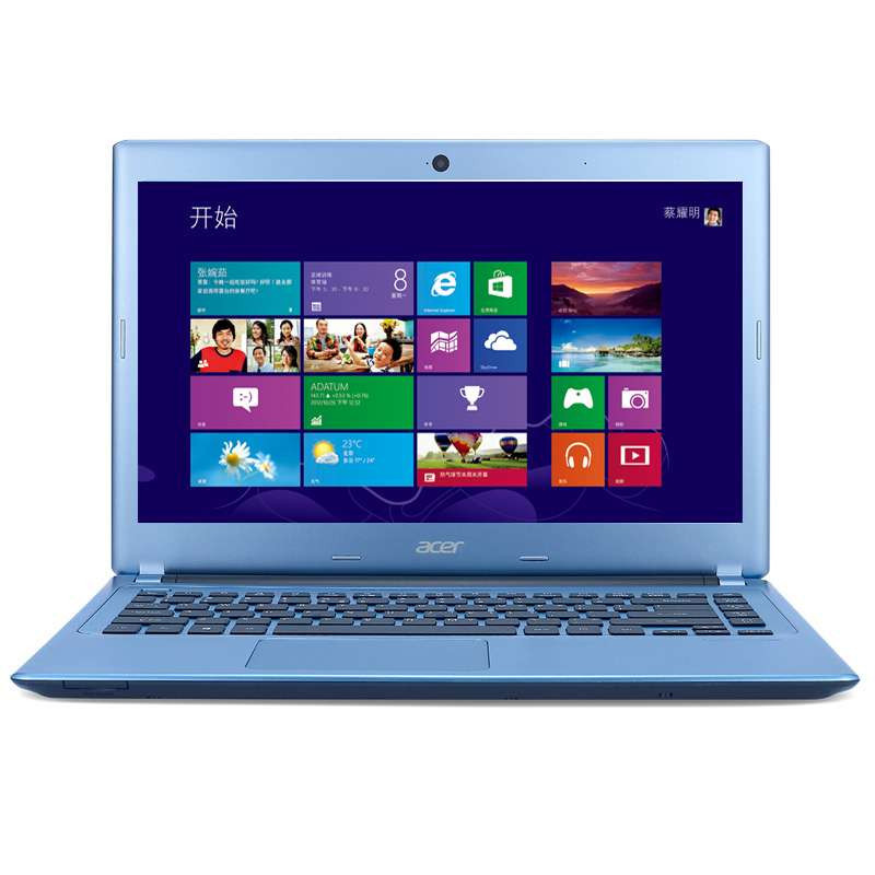 宏碁(Acer)V5-471G-33224G50Dabb 14英寸笔记本(i3-3227U 4G 500G GT710M 2G独显 Win8 天空蓝)