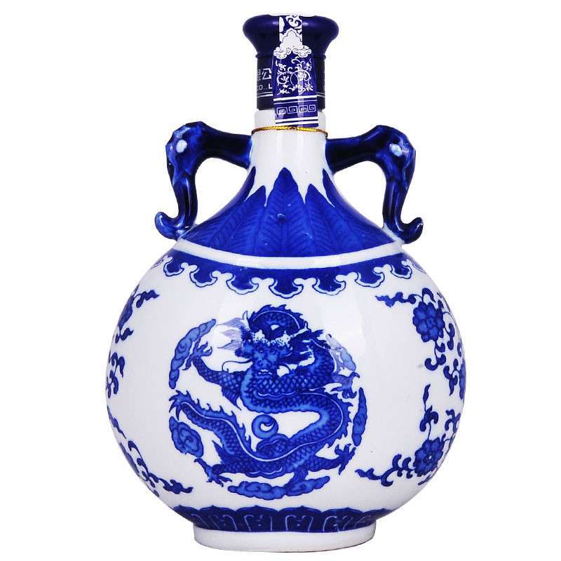 红星白酒 北京二锅头 红星二锅头青花瓷 52度 750ml 清香型【价格