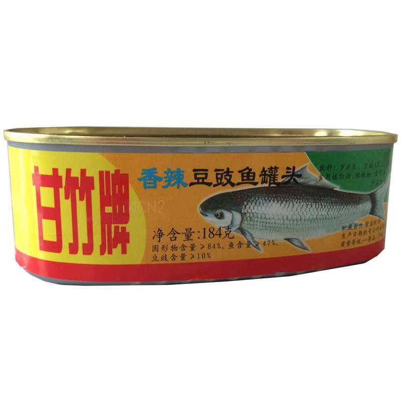 甘竹 香辣豆豉鱼罐头 184g