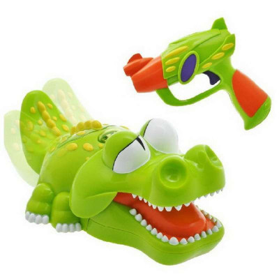 【银辉(Silverlit)遥控】正品银辉遥控红外线枪打鳄鱼