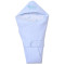 贝贝怡 新生儿用品冬季婴儿暖棉包巾加厚纯棉包被BB950 淡蓝 均码