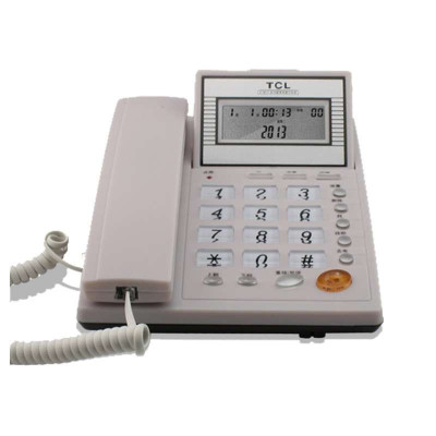 【TCL】TCL 37 电话机 座机 固定电话 来电显