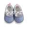 英氏Yeehoo 女宝宝舒适软底防滑学步鞋 帆布鞋 NX42104-135-3 蓝色 16码/13cm