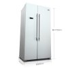 奥马(Homa) BCD-508WK 508升 风冷对开门冰箱(白色)