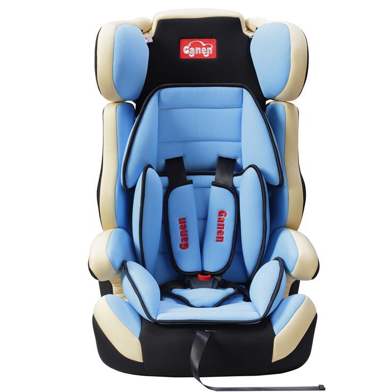 感恩汽车安全座椅儿童安全座椅 婴儿 宝宝小孩车载坐椅 9月-12岁 天空蓝