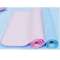 萌趣 加厚防水3D竹纤维3层婴儿隔尿垫可洗防尿垫45×70cm 中号1169 粉红色