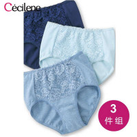 装Cecilene日本高腰平角裤女<em>中年女内裤大码</em>纯