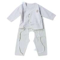 淘雨堂 儿童加厚全棉内衣套装 婴儿宝宝衣服 新