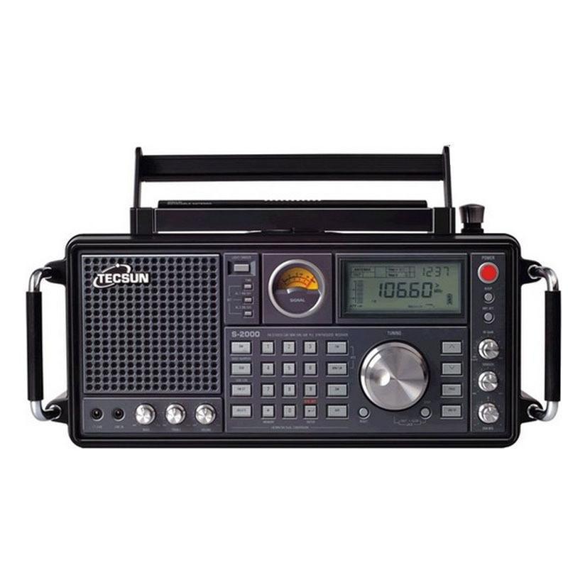Tecsun/德生S-2000调频中波短波-单边带/航空波段无线电收音机无线电专用接收机