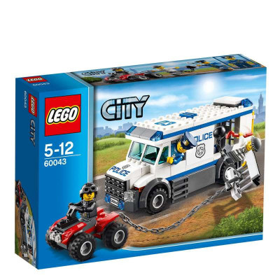 lego 乐高城市系列 囚犯运输车 60043