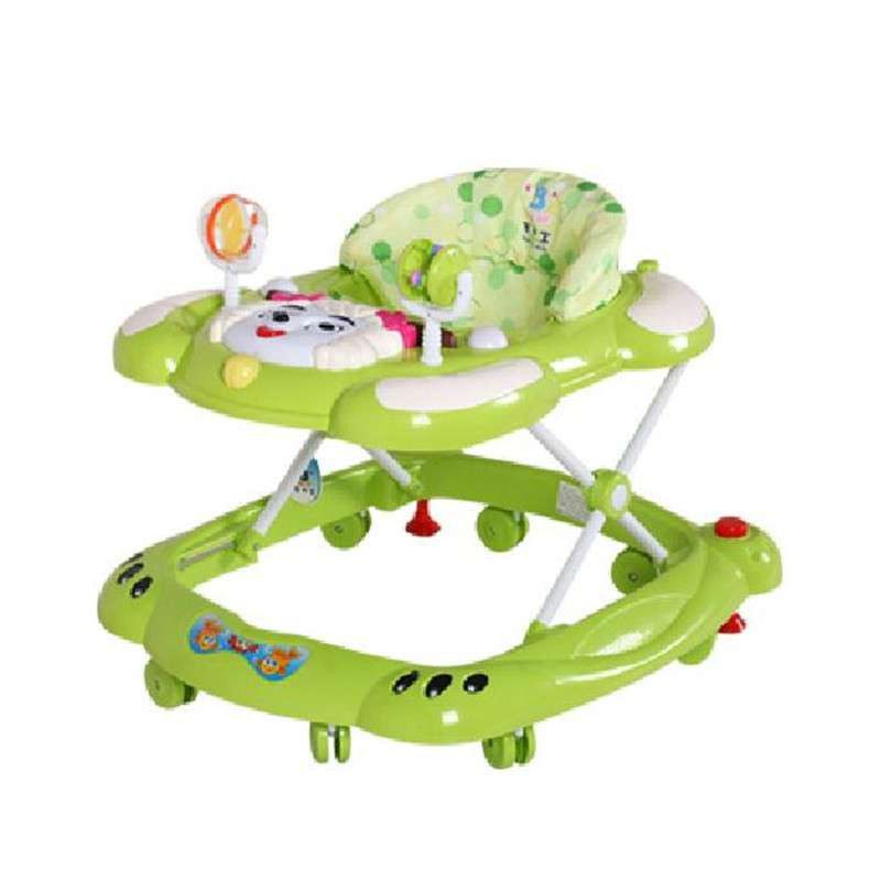 家中宝婴儿多功能音乐学步车X201绿色