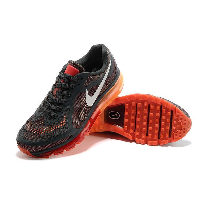 【耐克(NIKE)系列】耐克(NIKE)男子全掌气垫跑步鞋621077-006 黑\/橘 40图片,高清实拍图-苏宁易购