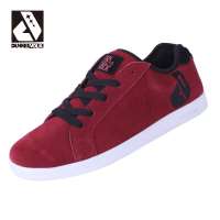 elvolk反皮绒男款系带纯色板鞋 个性潮牌logo防