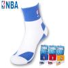 NBA运动袜男士春夏纯棉袜子休闲男袜4双 混色4双装 均码