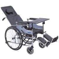 互邦 手动轮椅车 高靠背座便HBG19-B 采用固定