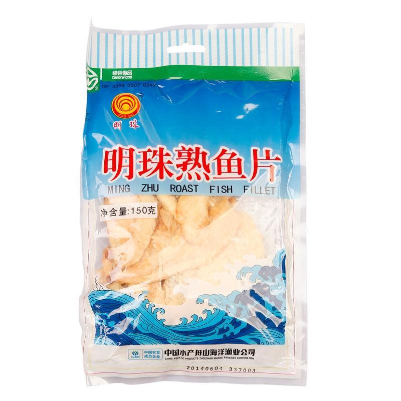 明珠 熟鱼片(安)150g/袋