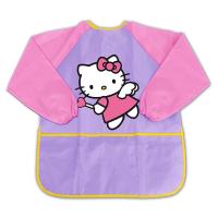 凯蒂猫(Hello Kitty)个性围裙儿童画画衣罩衣绘画