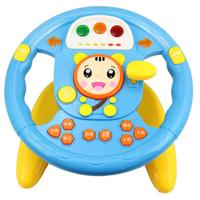 儿童仿真汽车方向盘音乐灯光模拟驾驶方向盘3