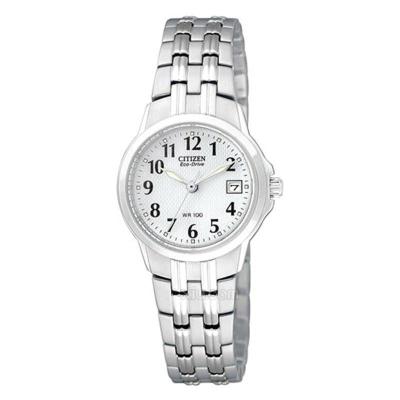 【走秀网官方旗舰店】Citizen 西铁城 女士银色
