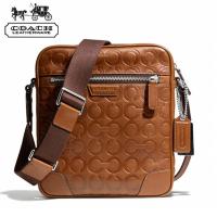 COACH\/蔻驰 男包 布里克时尚竖款LOGO印花