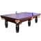益动未来2用台球桌 家用台球桌乒乓球台二合一 16彩黑八台球桌 厂家直销 深红色