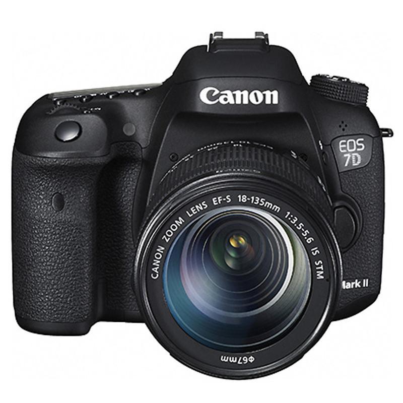 佳能(Canon) EOS 7D MarkII 单反套机（EF-S18-135IS STM镜头)+专业级相机包
