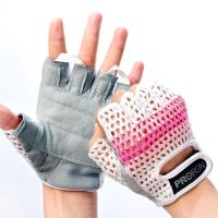 PROIRON 健身手套女士健身房半指运动手套哑