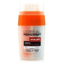 欧莱雅男士抗皱紧肤双效眼霜15ml 双重眼部精