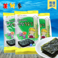 韩国进口宝宝零食 美时多高钙成长海苔 无味精