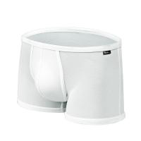 男士网纱内裤 莫代尔透明平角裤 U凸囊袋超薄