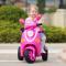 新款儿童电动车电动摩托车宝宝玩具三轮车童车遥控汽车 高配有遥控米色