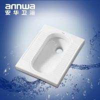 安华卫浴 正品 不带存水弯后排水蹲便器 aLD5