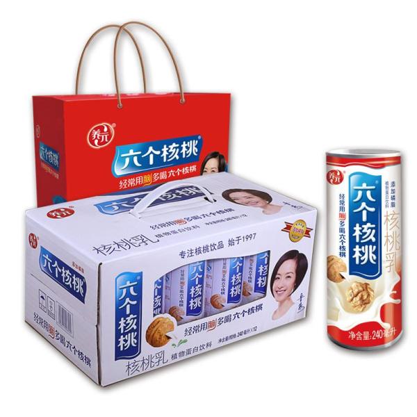 【六个核桃含乳饮料】六个核桃 添加磷脂240M