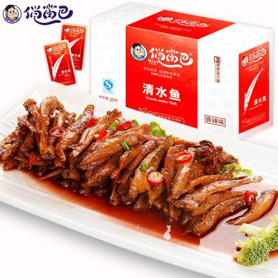 【镇江广智商贸专营店卤味小食】俏嘴巴肉类熟食 清水毛毛鱼小鱼仔干香麻辣卤味办公室 休闲零食 湖南小吃特产烧烤香辣 真空包装3口味【报价、价格、评测、参数】-苏宁易购