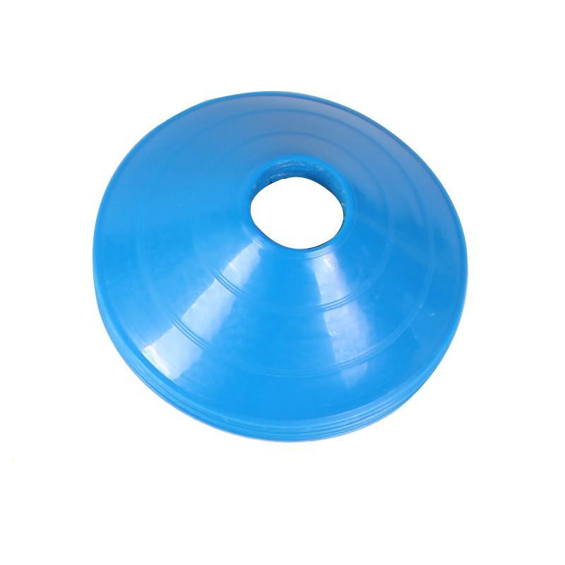 骐骏 足球标志碟 碟标 障碍物标志盘标志物路标足球训练用品装备加厚型 蓝色
