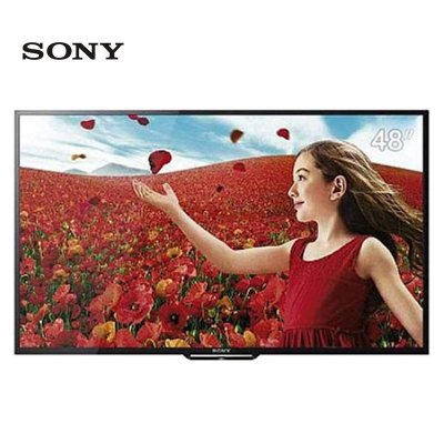 手机端：SONY 索尼 KDL-48R550C 48英寸LED液晶智能电视 3199元