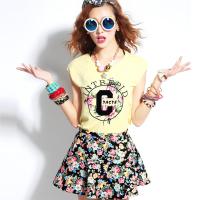 艾多酷 运动<em>套装</em>女夏装<em>2015款</em>运动服<em>时尚短裤</em>