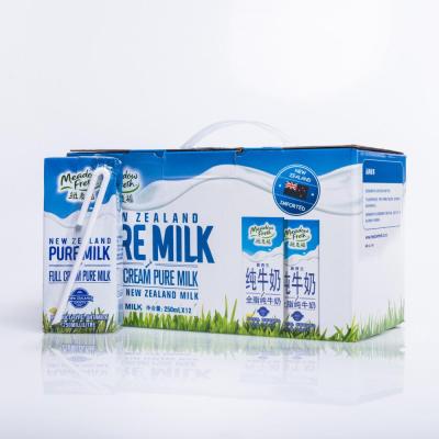 【苏宁自营】纽麦福 原装进口全脂牛奶250ML*12盒 新西兰进口