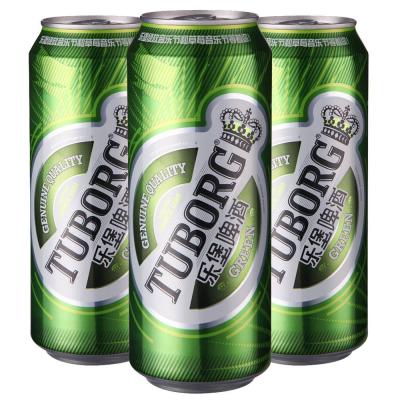 【嘉士伯啤酒 】乐堡啤酒罐装500mL*3