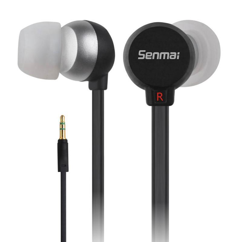 森麦 SM-E1010 入耳式立体声面条 MP3电脑手机耳塞音乐耳机 3.5mm
