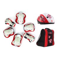 米高m-cro儿童轮滑护具防护配件十孔头盔护具