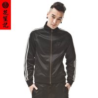 花笙记中国风深藏Blue复古卫衣修身运动服上衣