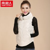 <em>南极人</em>羽绒<em>马甲</em>女 2015<em>秋冬</em>新款<em>女装</em>轻薄修身